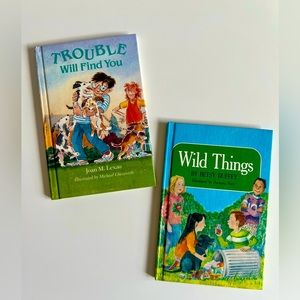 Vintage 90s Weekly Reader Book Club Hardcovers- Young Readers